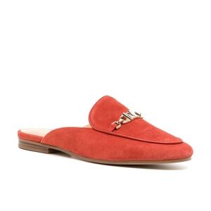 Michael Kors
Tiffanie logo-plaque suede mules